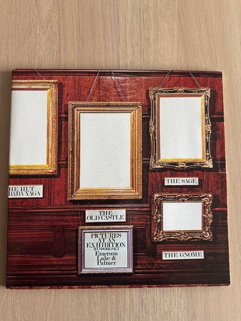Emerson Lake & Palmer - Pictures at an exhibition vinyl lp, Ophalen of Verzenden, Gebruikt, LP
