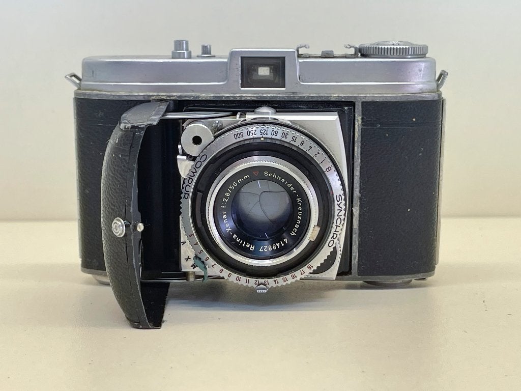 KODAK Ratina 1b Vintage analoge 35mm-vouwcamera, Audio, Tv en Foto, Fotocamera's Analoog, N, Compact, Ophalen of Verzenden, Kodak