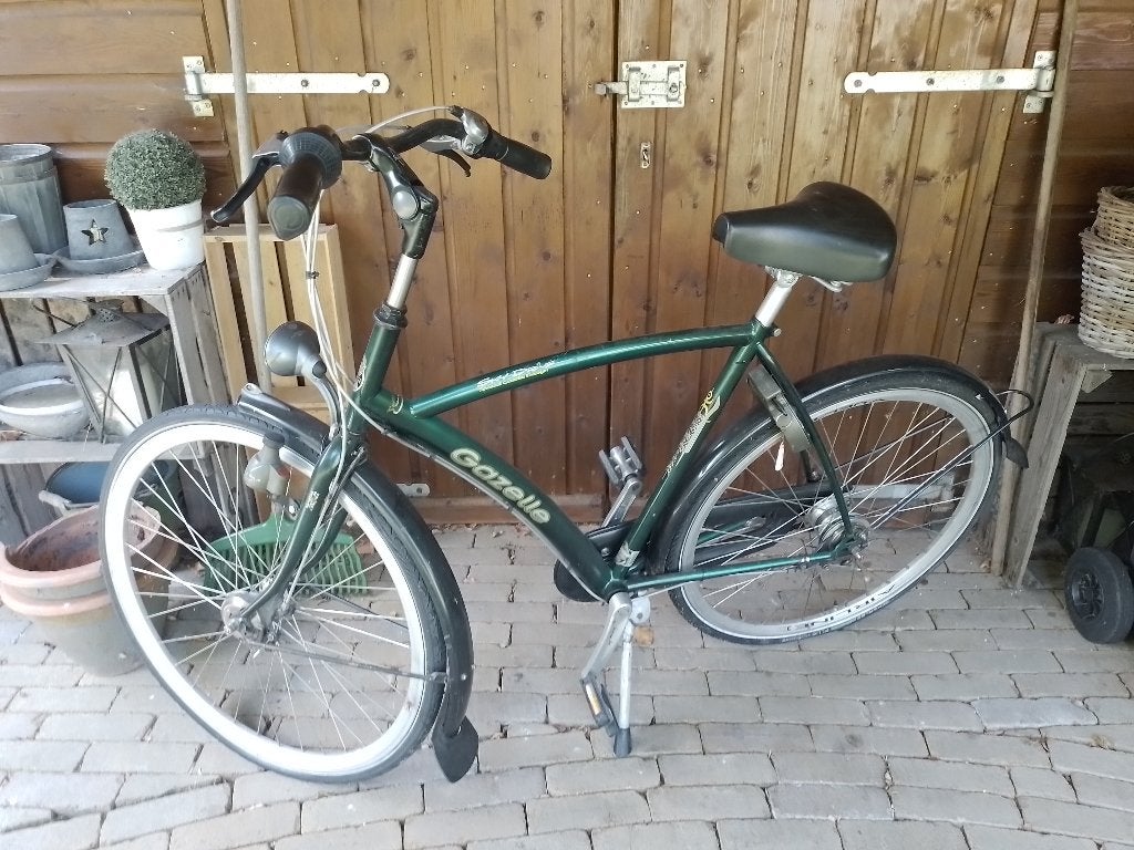 Gazelle Skydrive Herenfiets/Vintage/Nineties/Fiets, Ophalen, Gebruikt, Versnellingen, 65 cm of meer