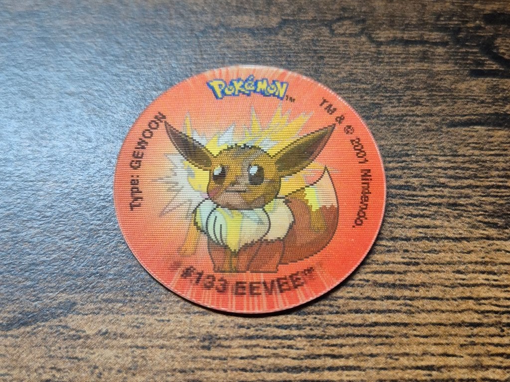 Eevee/Vaporeon/Jolteon 3D Flippo, Verzamelen, Ophalen of Verzenden, Losse flippo's