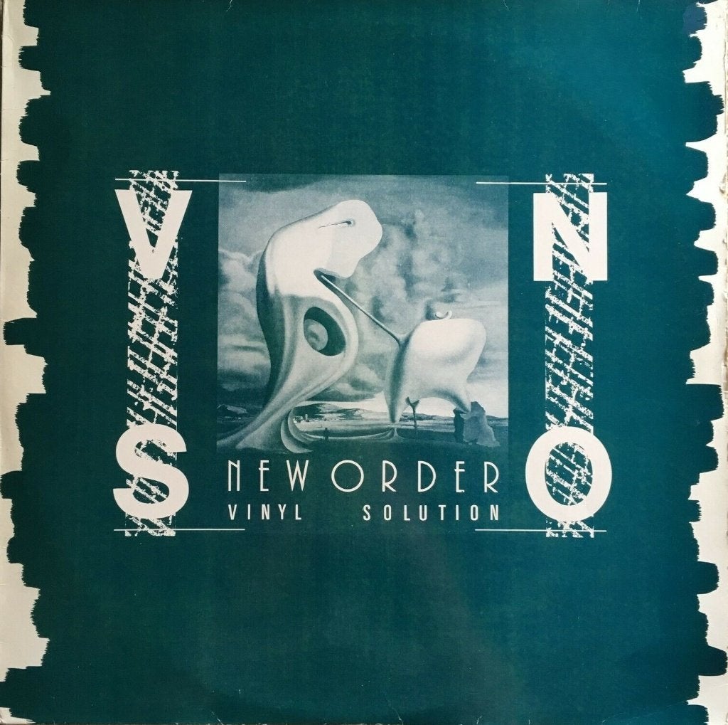 new order / vinyl solution - electronic/punk/synth -ZELDZAAM, Cd's en Dvd's, Vinyl | Rock, LP, Gebruikt, Verzenden, Electronic Rock