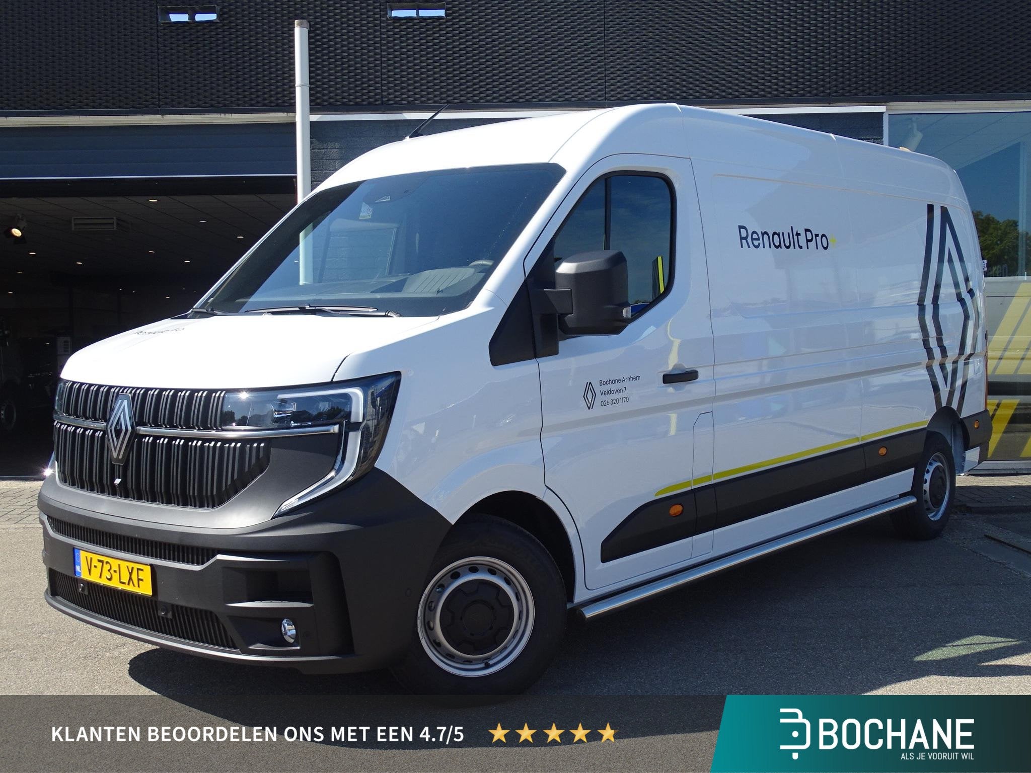 Renault Master E-Tech T35 L3H2 Advance long range 87 kWh GOO, Wit, Origineel Nederlands, Te koop, 750 kg