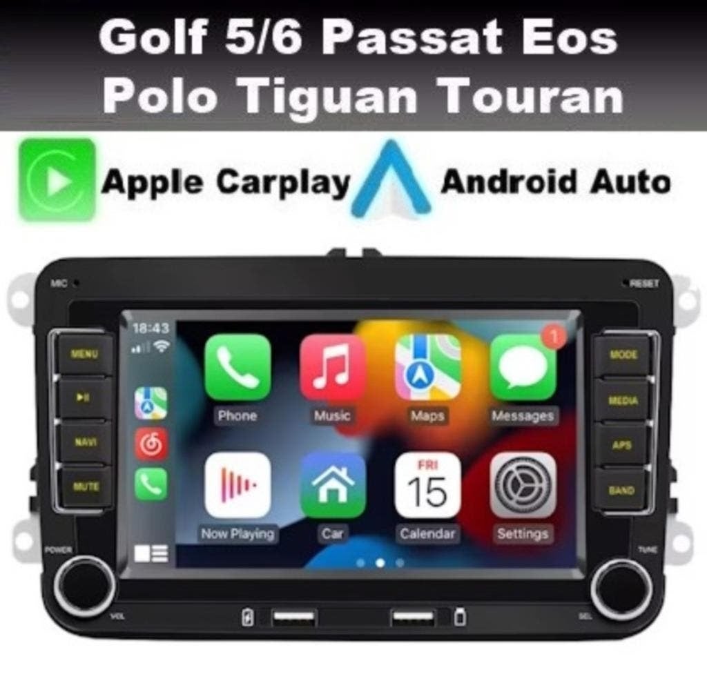 Radio VW Transporter T6 android 13 dab+ apple carplay wifi, Auto diversen, Autoradio's, CarAudioExpert, Curieweg Spijkenisse, Nieuw