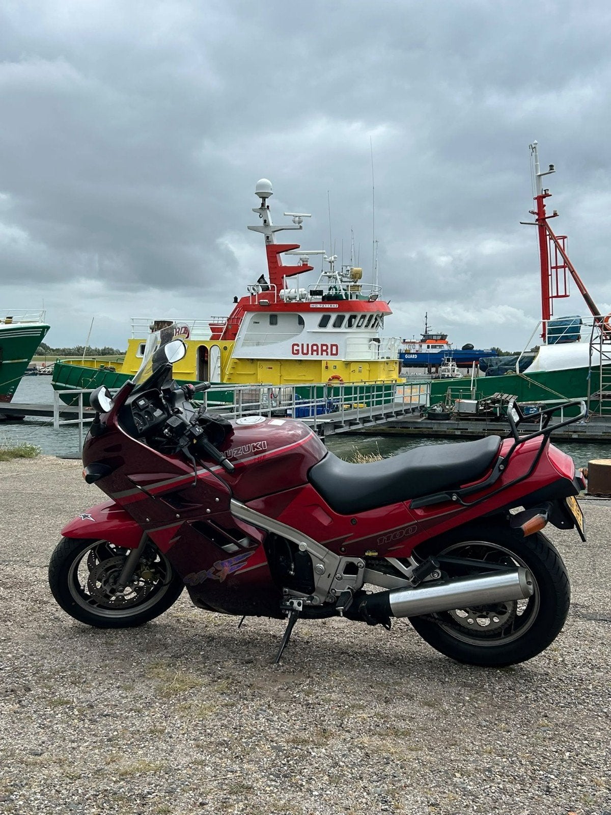 suzuki 1100 gsxf, Ophalen, Gereviseerd