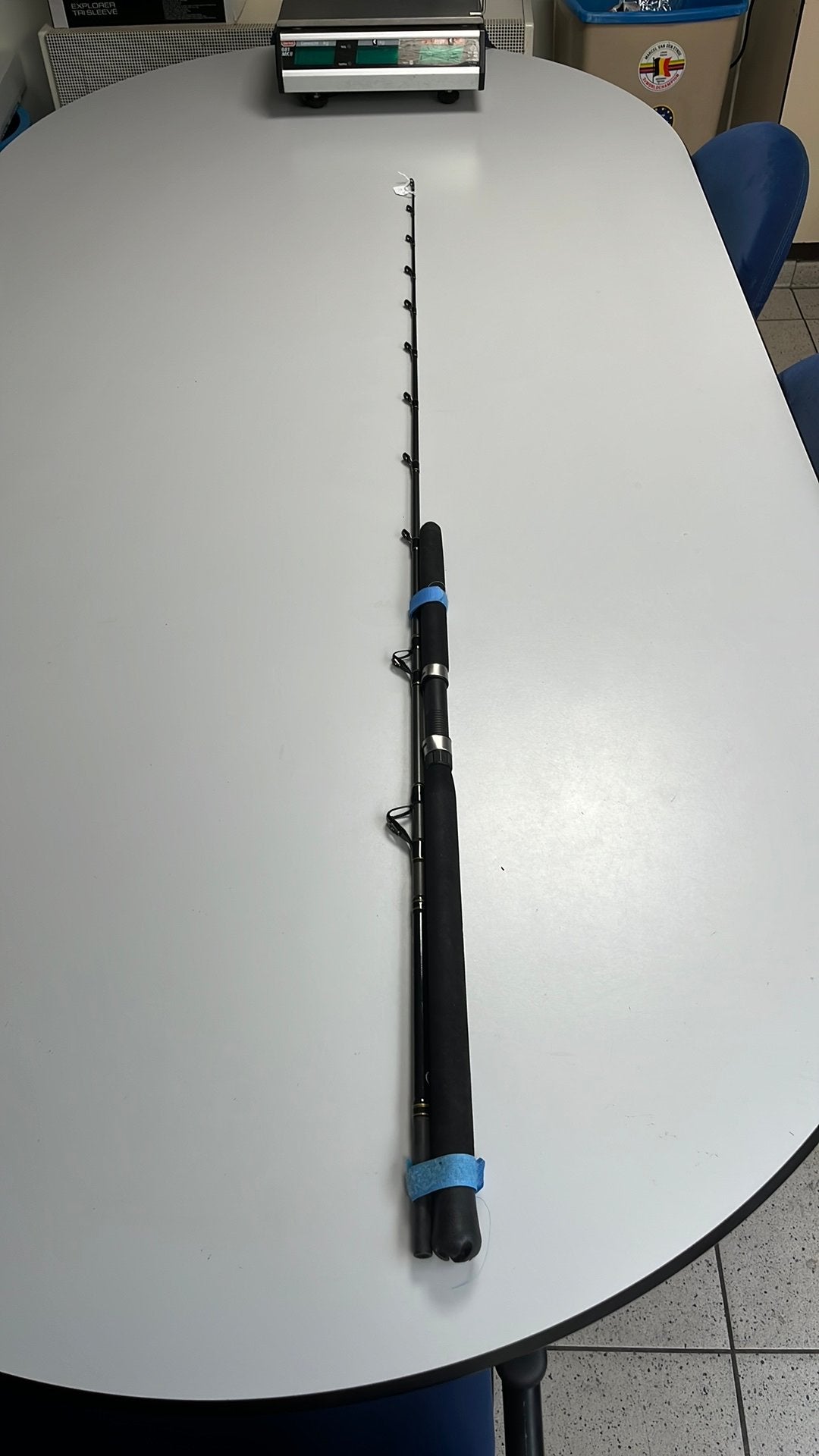 Shimano Beastmaster AX Boat Slim 7,6 ft 30-50 LB, Ophalen of Verzenden, Gebruikt, Werphengel
