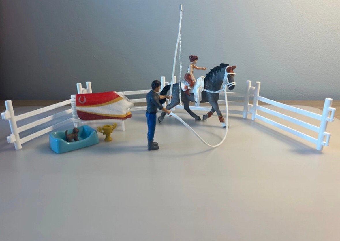Voltige rijset Schleich, Ophalen of Verzenden, Zo goed als nieuw, Jongen of Meisje