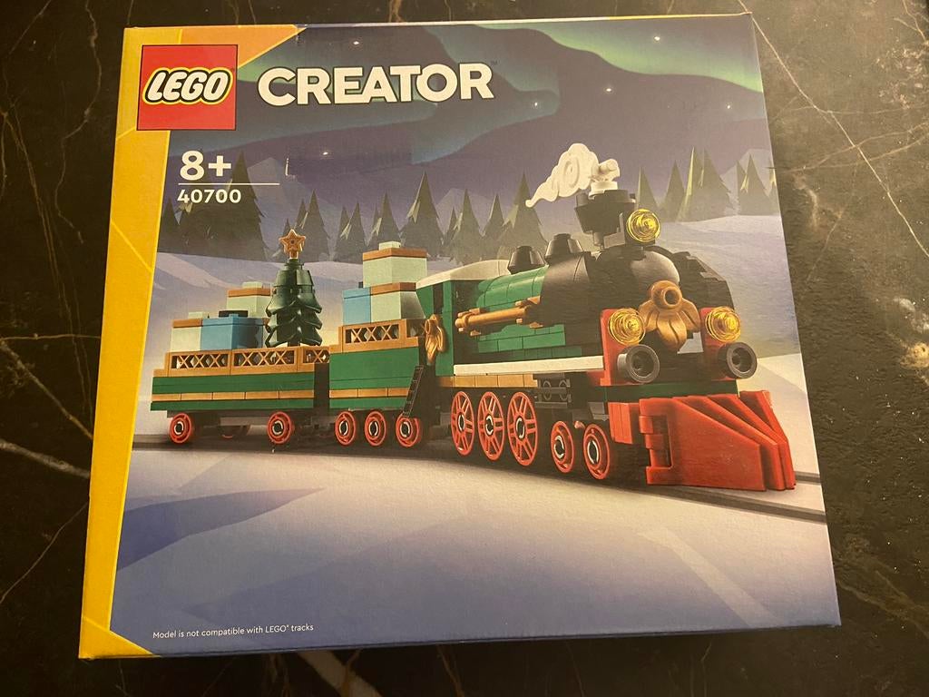 Lego 40700 Feestdagen Trein, Lego, Nieuw, Ophalen of Verzenden, Compleet