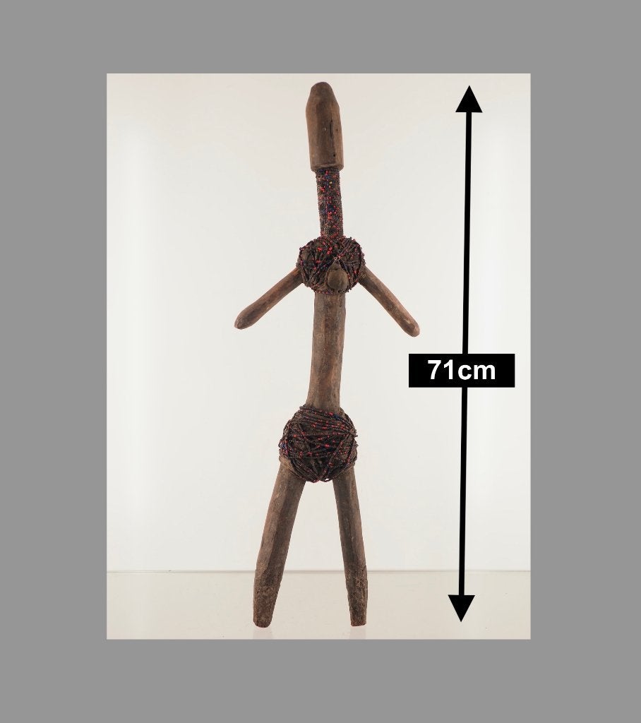71cm Namji doll Kameroen NR.7  (170617-06), Antiek en Kunst, Kunst | Niet-Westerse kunst, Ophalen of Verzenden