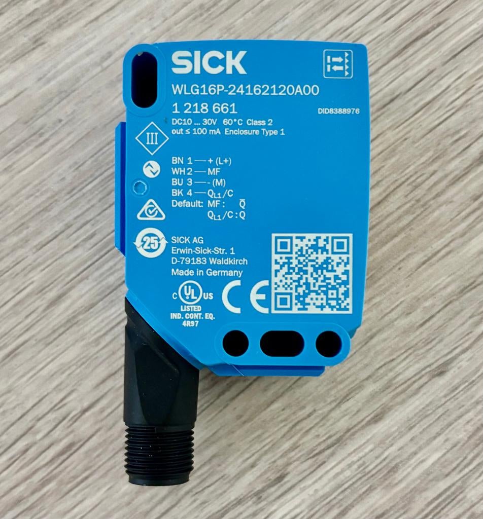 SICK - Fotocel - WLG16P-24162120A00 - 1218661 - W16, Hobby en Vrije tijd, Elektronica-componenten, Ophalen of Verzenden, Nieuw
