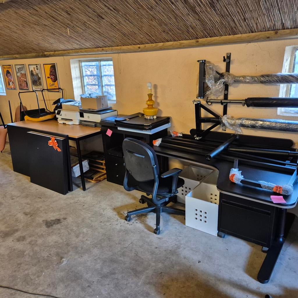 Burea's - Stoelen - Kastje's - Printers, 5 krukken of meer, Ophalen of Verzenden, 60 tot 90 cm
