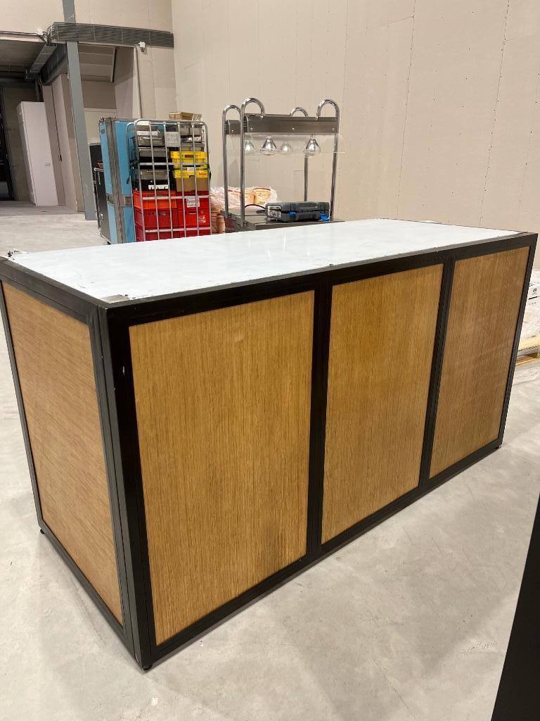 Buffet tafel inklapbaar met RVS Blad, Zakelijke goederen, Horeca | Meubilair en Inrichting, Ophalen of Verzenden, Nieuw in verpakking