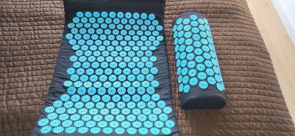 Spijkermat en kussen, Ophalen of Verzenden, Zo goed als nieuw, Massagestoel of Kussen