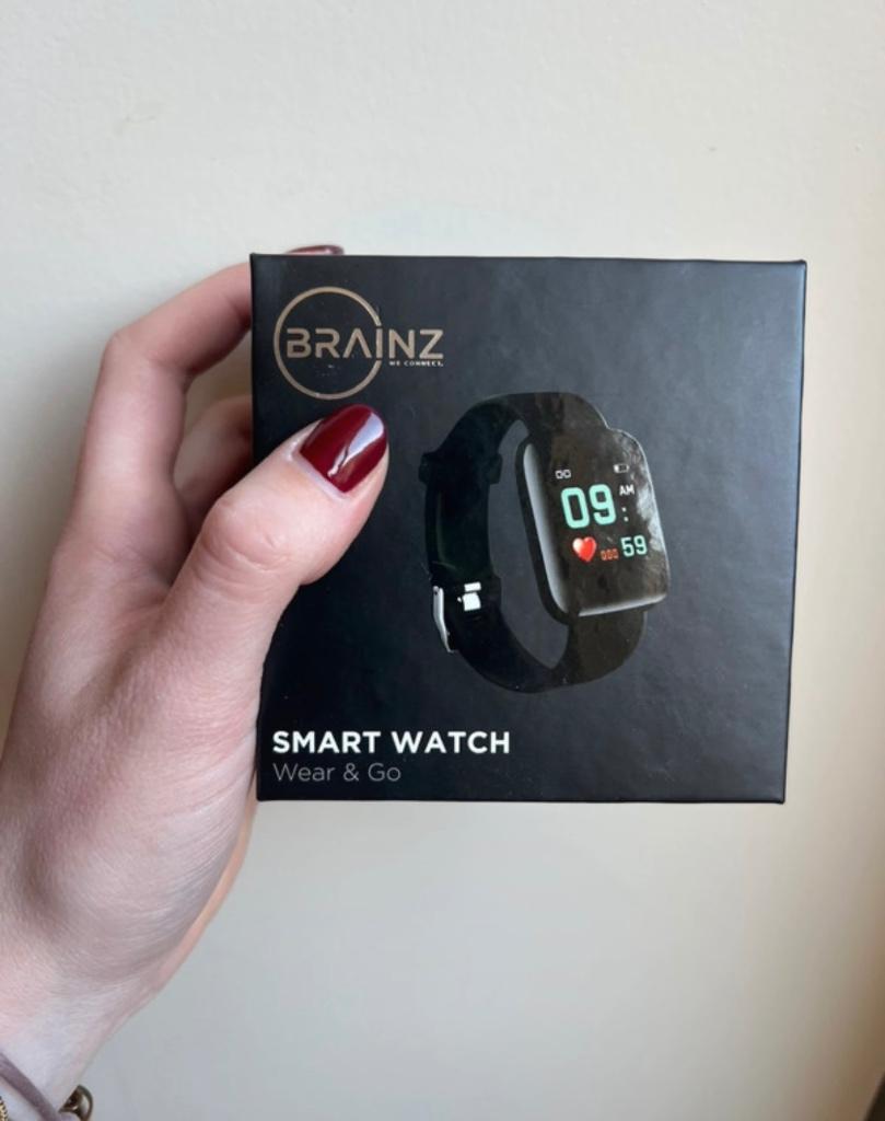 Smart watch brainz, Ophalen, Zwart, Nieuw, Brainz