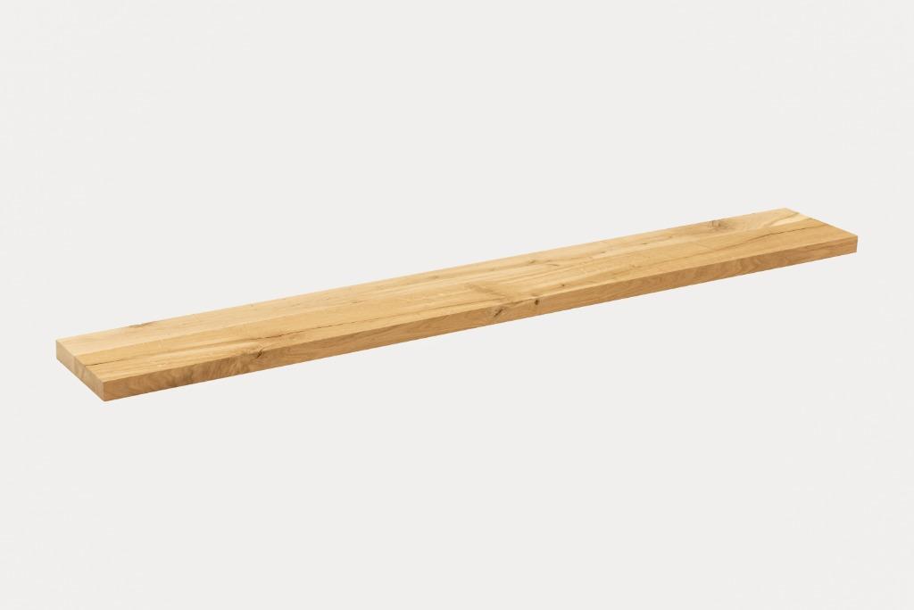 Unieke Maatwerk Planken en Bladen in Massief Eiken & Noten, Doe-het-zelf en Verbouw, Hout en Planken, 25 tot 50 mm, Eiken, Nieuw
