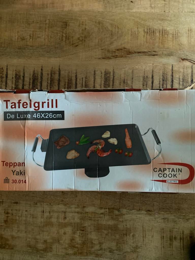 Tafelgrill, Witgoed en Apparatuur, Ophalen of Verzenden, Gebruikt, Tafelgrill