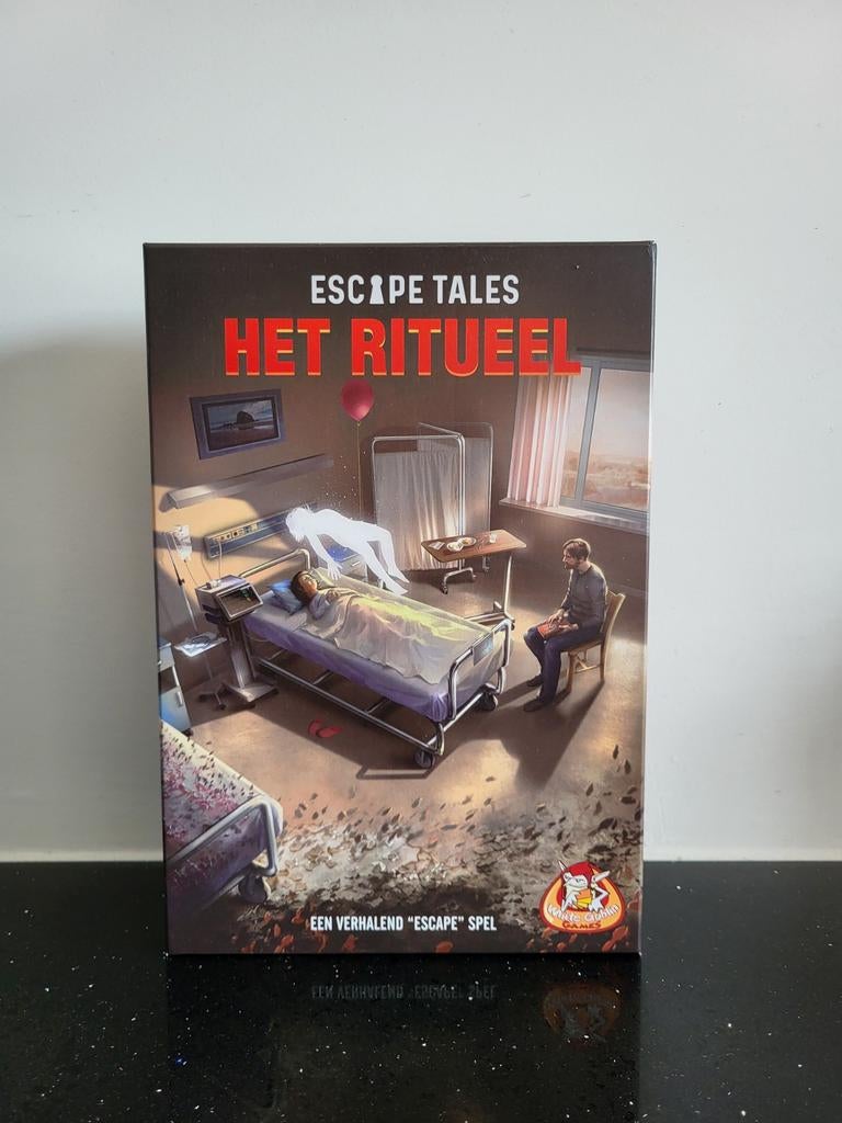 Escape Tales: Het Ritueel - Escape Room Bordspel, Hobby en Vrije tijd, Gezelschapsspellen | Bordspellen, Zo goed als nieuw, Een of twee spelers