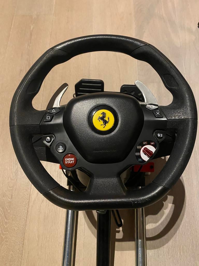 Thrustmaster T80 Ferrari racestuur + Wheel Stand Pro, Ophalen, Gebruikt