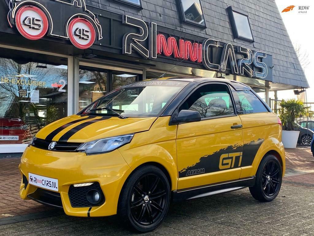 🚗⚠️🚗Aixam GTI Coupé 2016 GARANTIE 45km brommobiel🚗⚠️🚗, Ophalen of Verzenden, Gebruikt, Overige merken