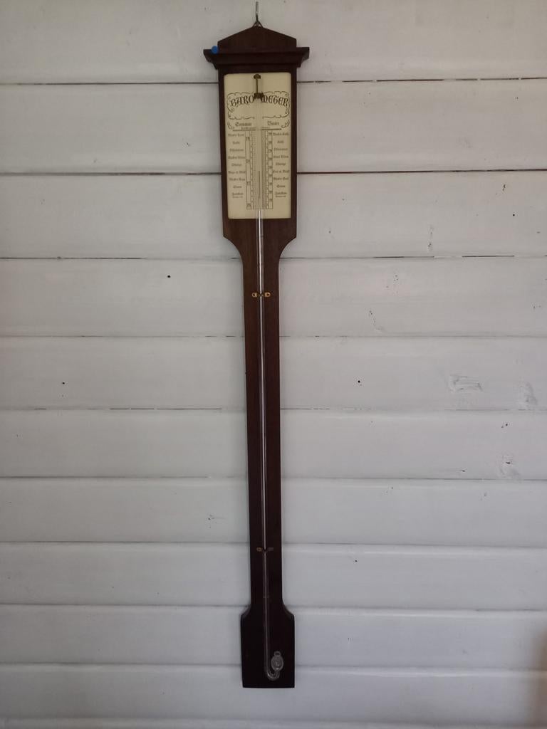 Antieke Zweedse kwikbarometer, Antiek en Kunst, Ophalen