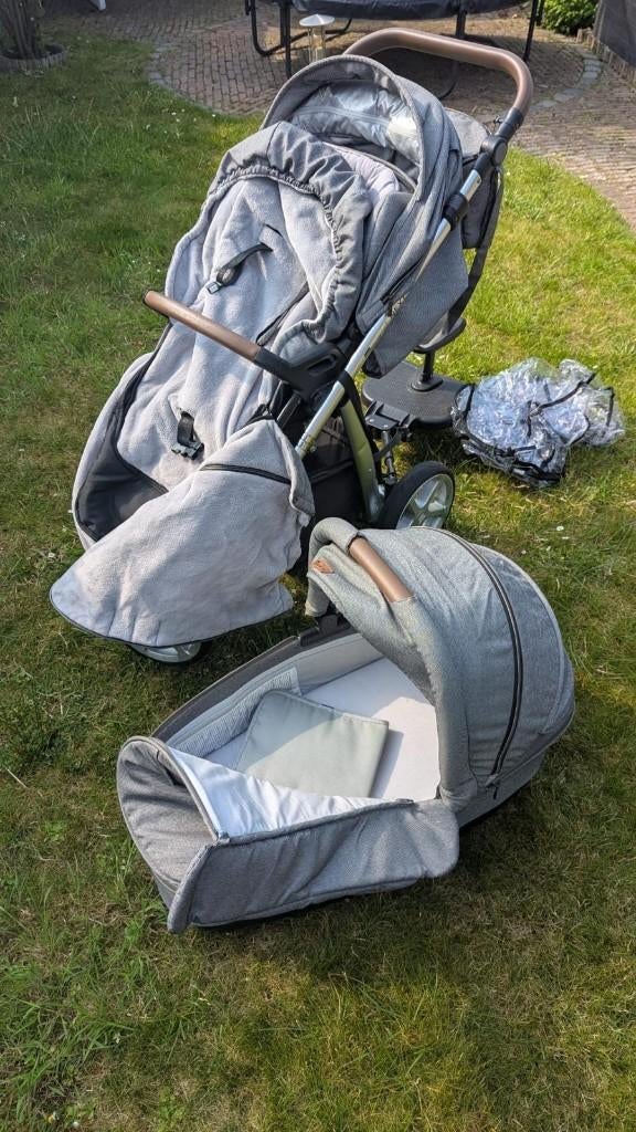 Espiro Next kinderwagen, Gebruikt, Verstelbare duwstang, Combiwagen, Ophalen