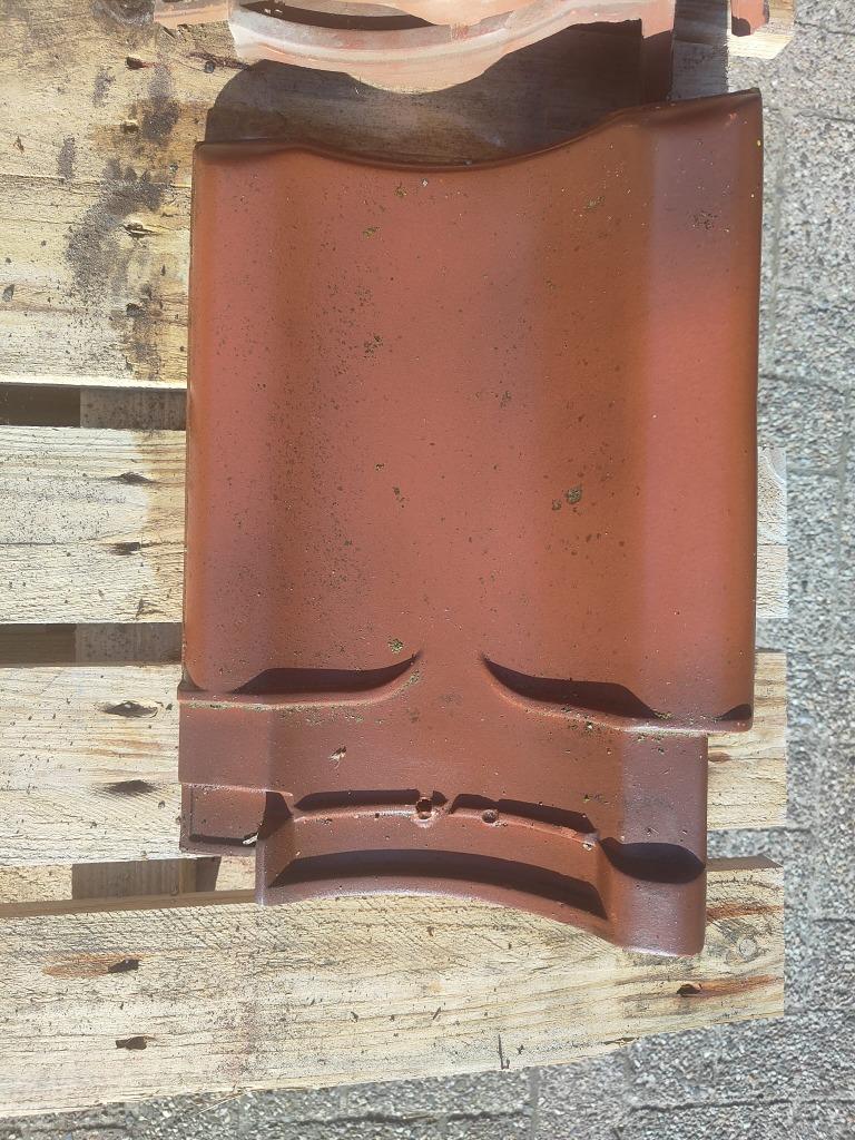 Partij gebruikte dakpannen, Ophalen, Gebruikt, Steen of Klei, 15 m² of meer