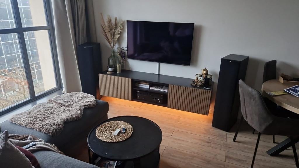 B&W hifi surround installatie 7.0 met Sony 7.1 versterker, Ophalen of Verzenden