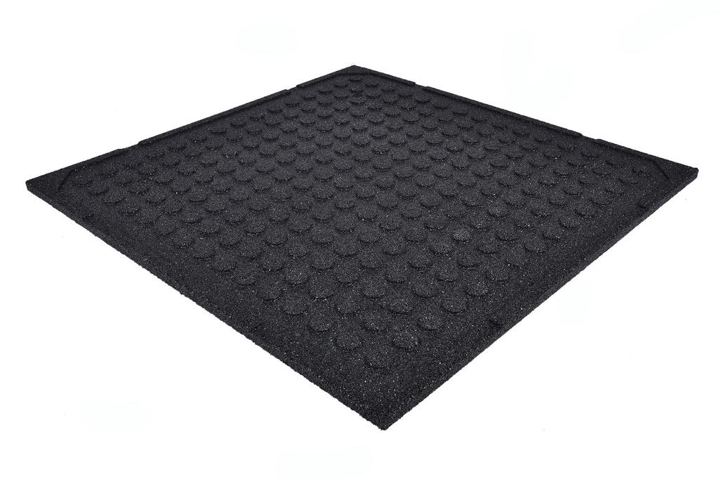 Rubbertegel Tuin / Terras / Balkon ! 100 x 100 x 2.5cm, Tuin en Terras, Tegels en Klinkers, Stuntgras, Overige typen, Rubber, Nieuw
