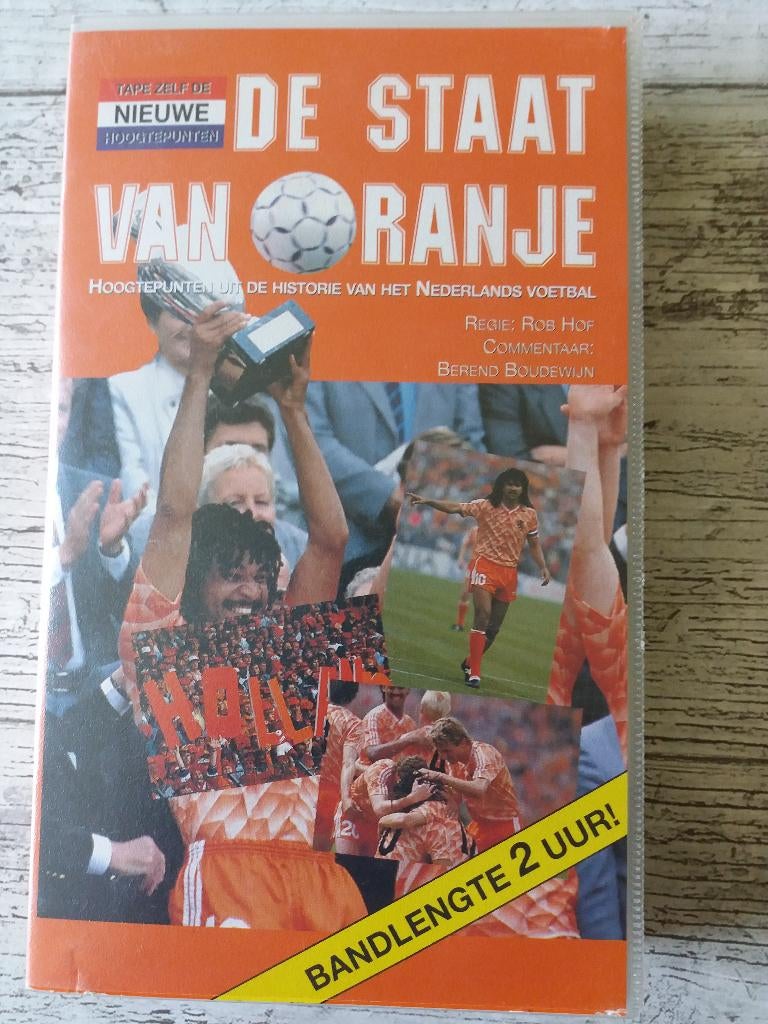 Voetbal Oranje EK 1988 Videoband VHS, Ophalen, Gebruikt, Overige binnenlandse clubs