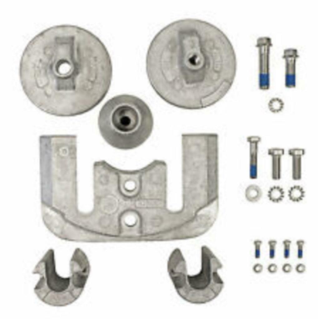 Aluminium anode sets voor Bravo 3 staartstuk, Watersport en Boten, Bootonderdelen, Ophalen of Verzenden, Nieuw, Motor en Techniek