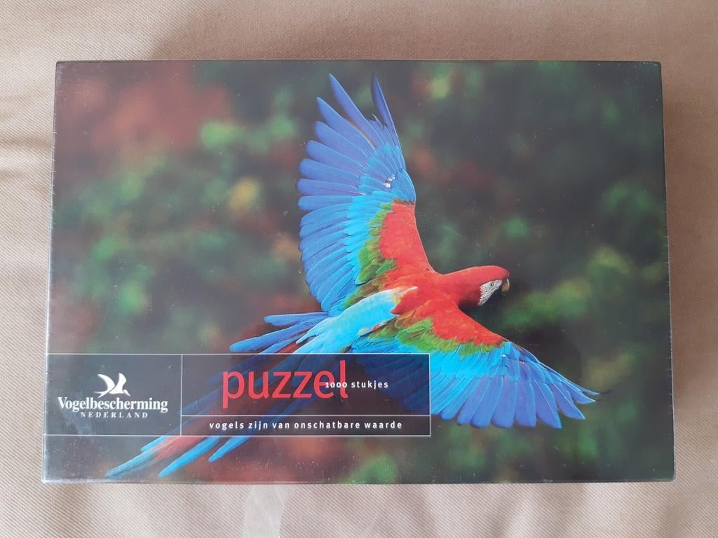 Puzzel Vogelbescherming Nederland - 1000 stukjes, Hobby en Vrije tijd, Denksport en Puzzels, Nieuw, Legpuzzel, 500 t/m 1500 stukjes