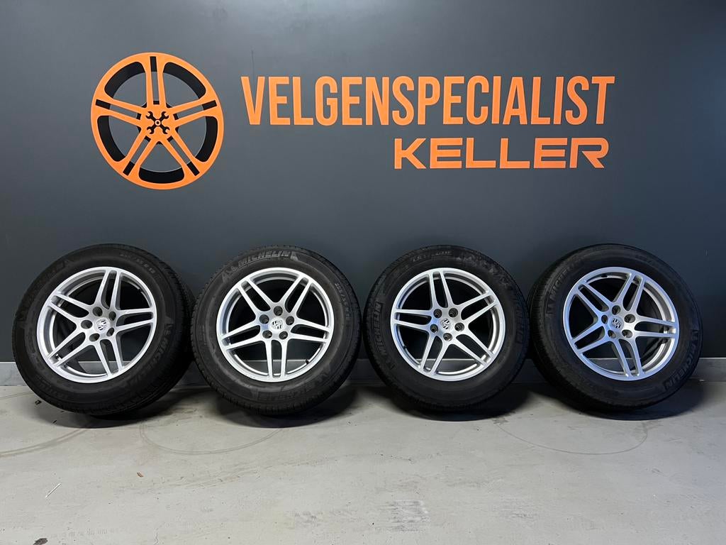 Porsche Macan 18 inch Breedset velgen Origineel 5x112 zgan, Ophalen of Verzenden, 18 inch, Zomerbanden, Banden en Velgen