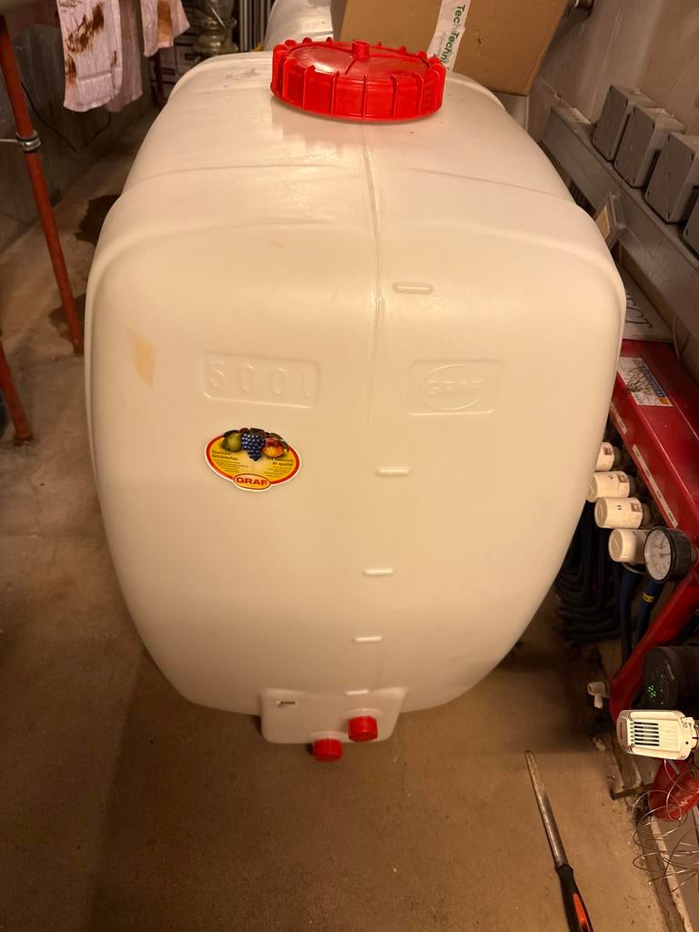 Graf 500L Watertank  nieuw!, 150 liter of meer, Ophalen, Zo goed als nieuw, Kunststof