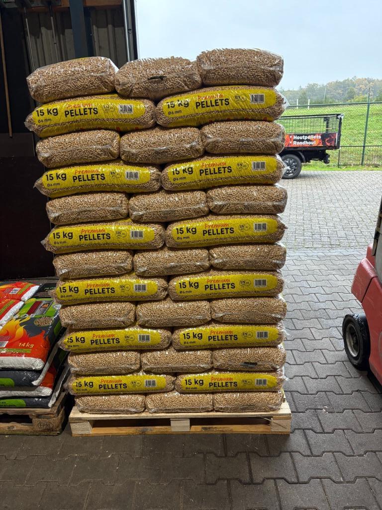 Houtpellets naaldhout EN+ A1 Pellets, Tuin en Terras, Minder dan 3 m³, Ophalen of Verzenden