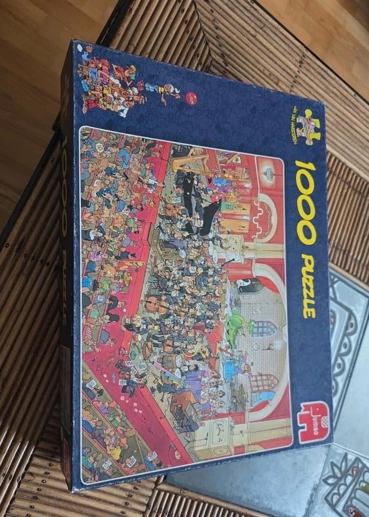 Jan van Haasteren - De Opera - 1000 Stukjes, Ophalen of Verzenden, 500 t/m 1500 stukjes, Gebruikt, Legpuzzel