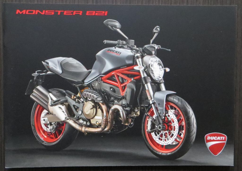 Folder Ducati Monster 821 - 2017 (nieuw), Verzenden, Ducati