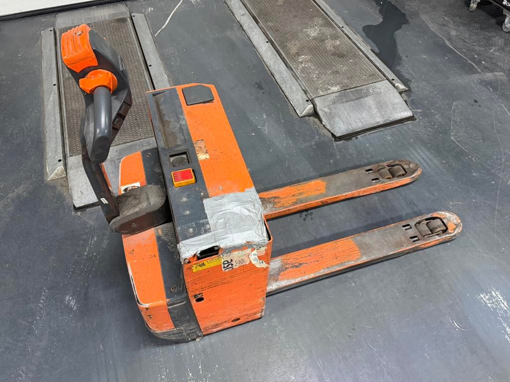 Elektrische palletwagen 1600kg inclusief lader goed werkend!, Ophalen of Verzenden, Zo goed als nieuw