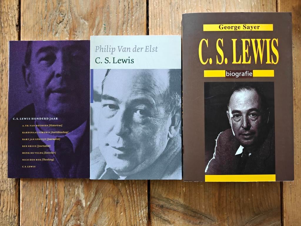 3 X Een biografie van C.S Lewis., Boeken, Ophalen of Verzenden, Zo goed als nieuw
