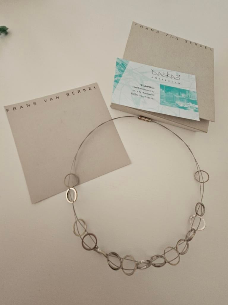 Ketting Frans van Berkel, Ophalen of Verzenden, Zo goed als nieuw, Zilver, Zilver