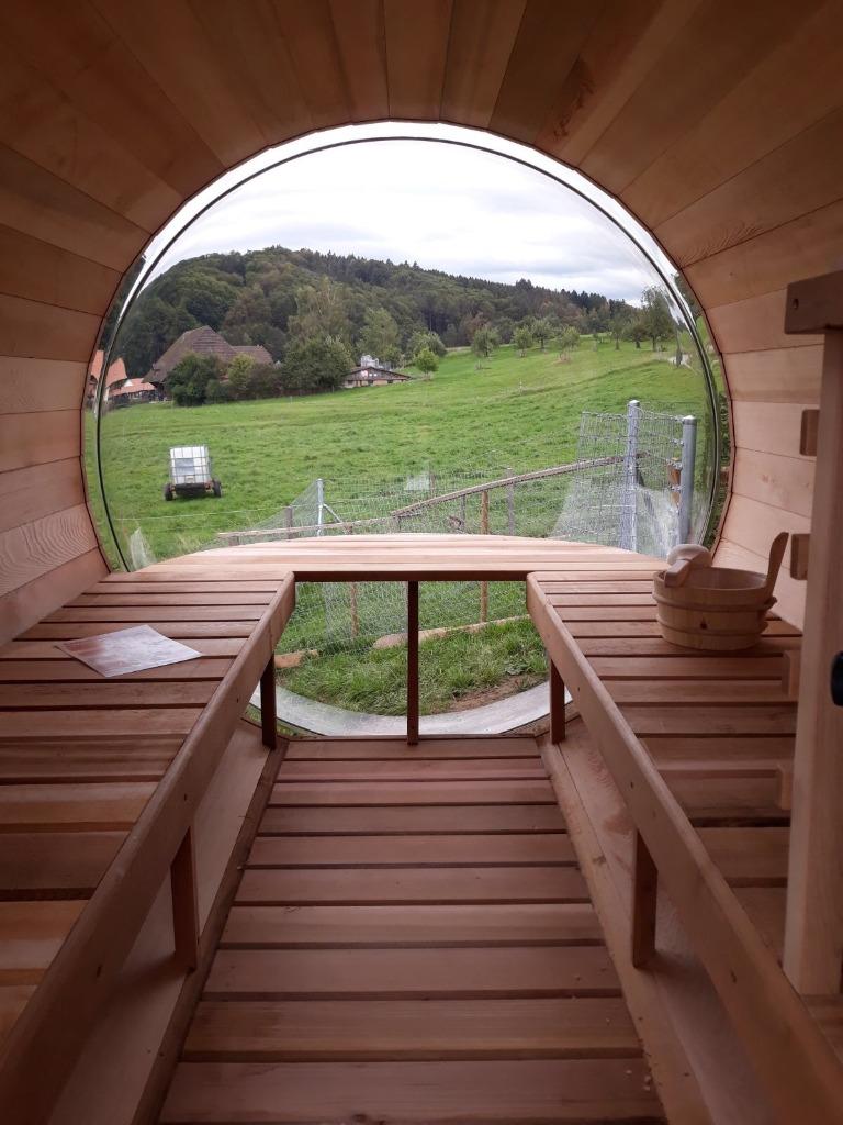 Diverse sauna's binnen en buiten, finse en infrarood., Ophalen of Verzenden, Nieuw, Fins of Traditioneel, Complete sauna