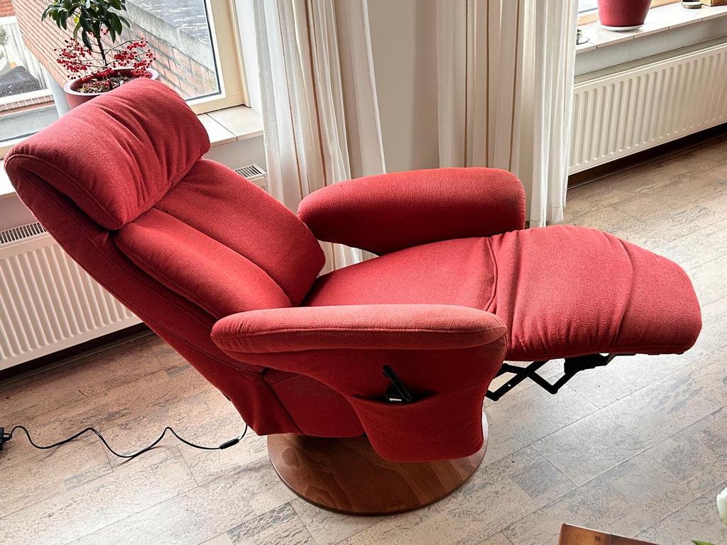 Zo goed als nieuwe sta op fauteuil - Rookvrij dier vrij, Huis en Inrichting, Fauteuils, Ophalen of Verzenden, Zo goed als nieuw