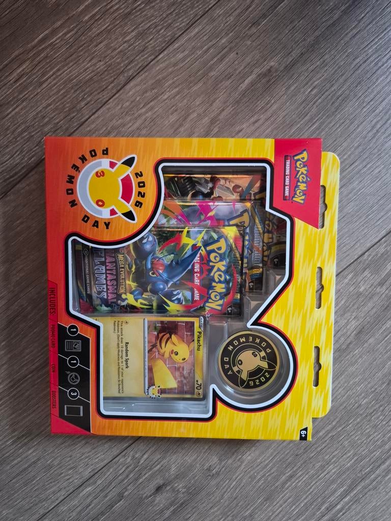 Pokemon Day 2026 Pikachu Promo - Nieuw!, Ophalen of Verzenden