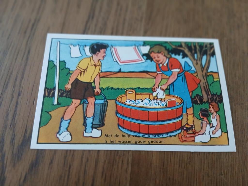 MOOIE OUDE ANSICHTKAART MET SPREUK, Ophalen of Verzenden, 1920 tot 1940, Ongelopen, Kinderen
