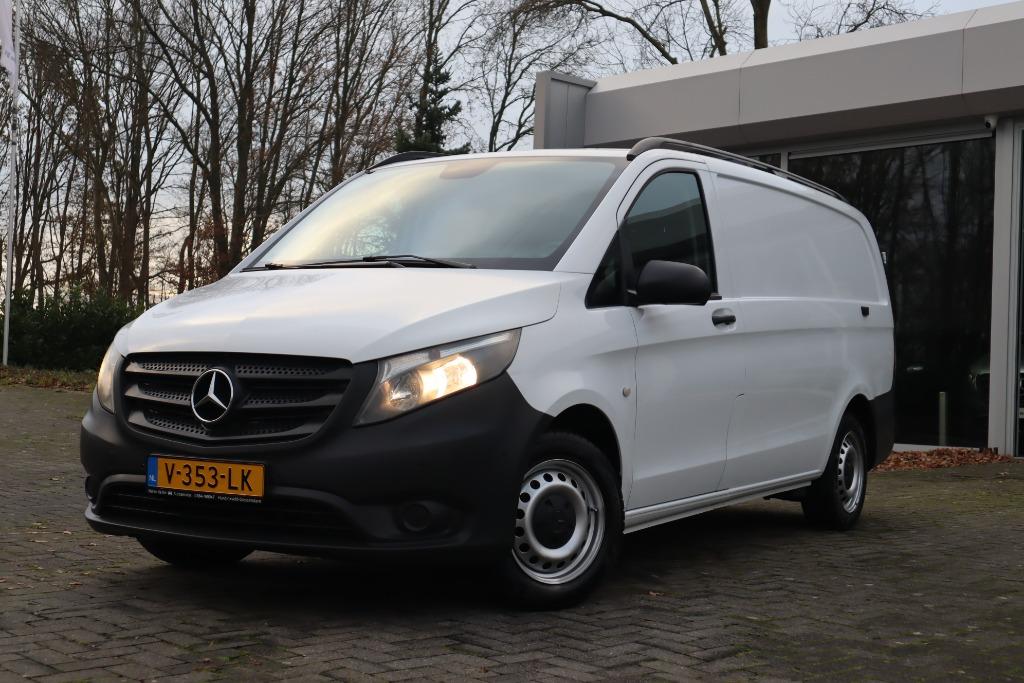 Mercedes-Benz Vito 116 CDI Lang Airco, Trekhaak, Stoelverwar, Euro 5, Zwart, 4 cilinders, Mercedes-Benz