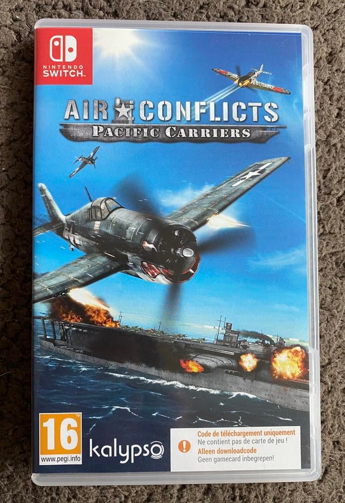 Game - Nintendo Switch - Air Conflicts: Pacific Carriers, 1 speler, Nieuw, Ophalen of Verzenden, Vanaf 16 jaar