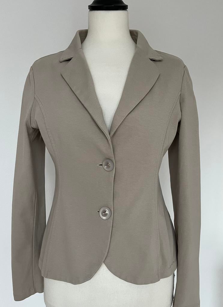 Studio Mo beige jasje maat M, Kleding | Dames, Maat 38/40 (M), Studio Mo, Beige, Ophalen of Verzenden