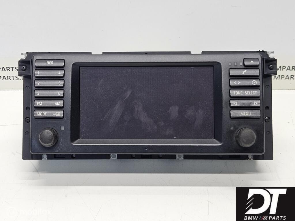 Navigatie display 16:9 BMW 5-serie E39 65526928389, Gebruikt, Ophalen of Verzenden, BMW, BMW