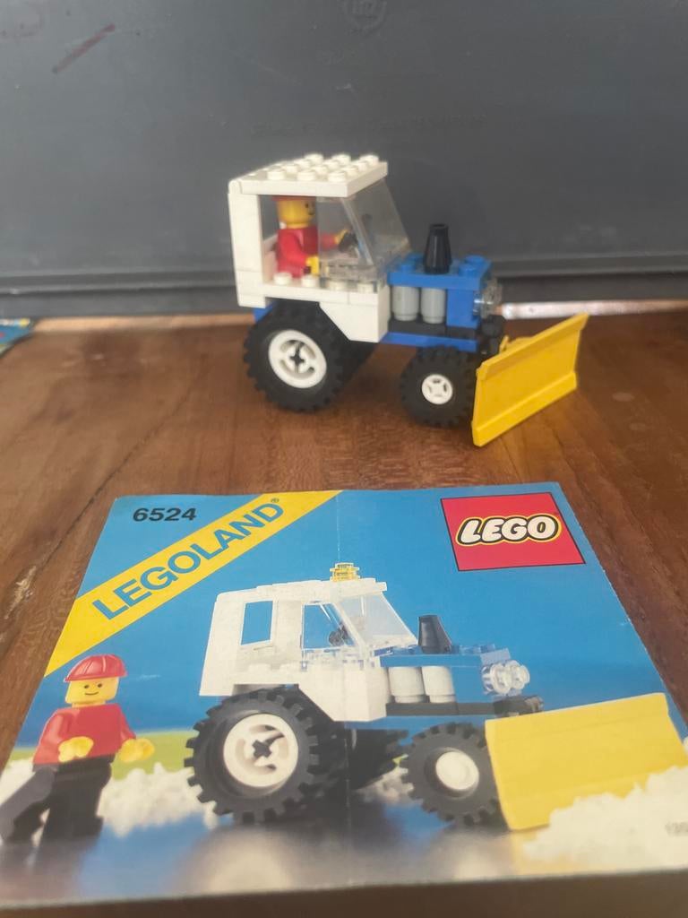 Lego 6524 Sneeuwschuiver - Compleet met Minifiguur!, Ophalen of Verzenden, Gebruikt, Complete set, Lego