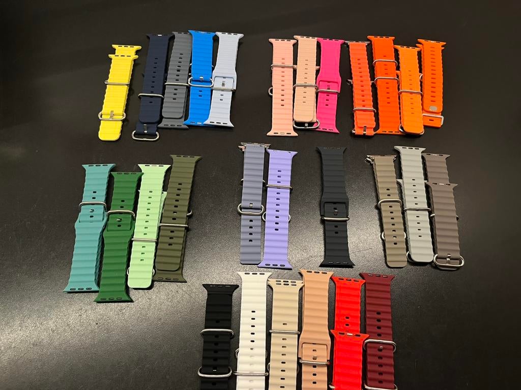 Bandje voor de Apple Watch Ultra of ocean, Verzenden, Zo goed als nieuw, IOS
