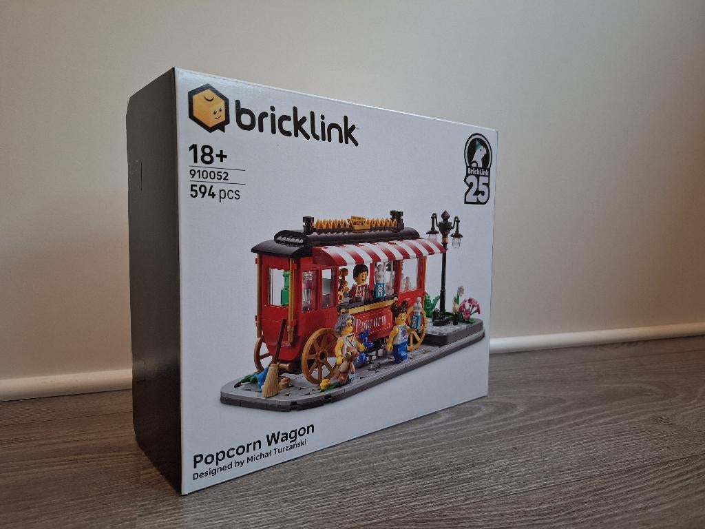 Lego Bricklink 910052 - Popcorn Wagon, Ophalen of Verzenden, Nieuw, Complete set, Lego