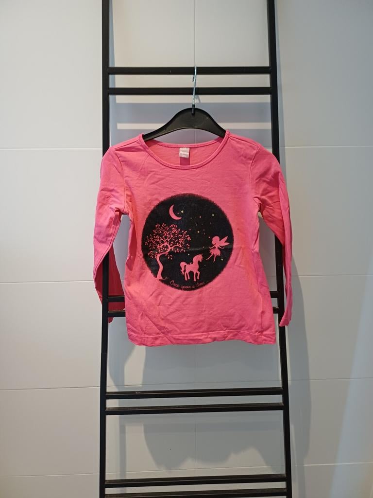 Longsleeve van Dopodopo, maat 116 (5/6 jaar), Kinderen en Baby's, Kinderkleding | Maat 116, Gebruikt, Meisje, Shirt of Longsleeve